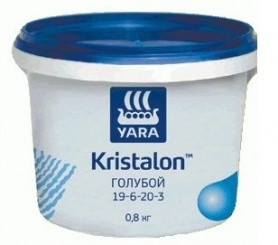 Кристалон Голубой 0,8кг ведро
