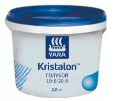 Кристалон Голубой 0,8кг ведро