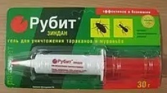 Средство от тараканов Рубит Зиндан, шприц-гель, 30г.